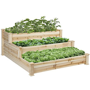 Raised Vegetable Garden Bed 3 Tier