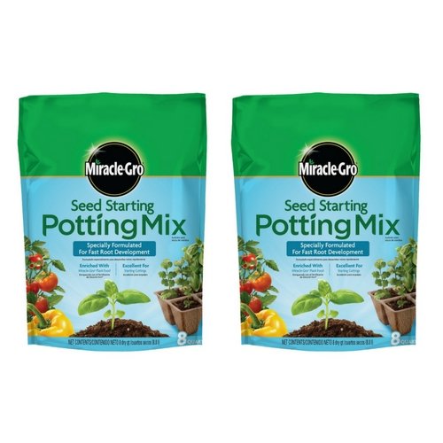 Miracle-Gro Seed Starting Potting Mix (2 Pack)