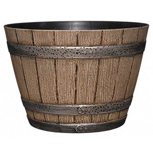 Whiskey Barrel Planter