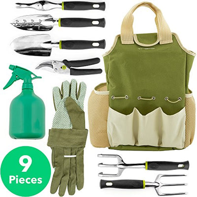 9 Piece Garden Tools Set