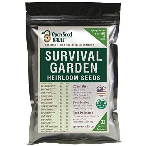 gmo free garden seeds 15,000 Non GMO Heirloom Vegetable Seeds – Gladiator Gardens