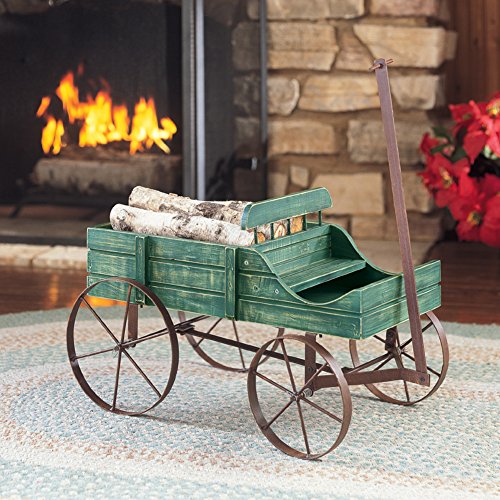 amish wagon decorative indoor outdoor garden backyard planter red Amish Wagon Planter – Gladiator Gardens