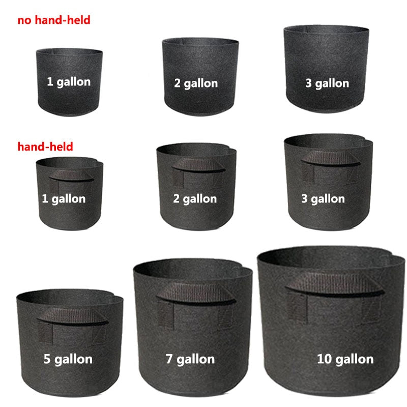 1-30 gallon big Plant flower Grow Bags pot home garden tools Potato st –  Gladiator Gardens