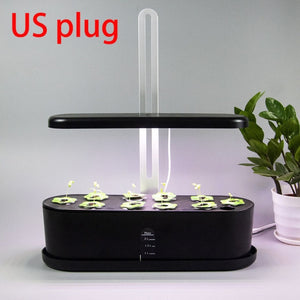 Automatic Hydroponics Growing System, Indoor Herb Garden Starter Kit with LED Grow Light, Smart Garden Planter for Home Kitchen