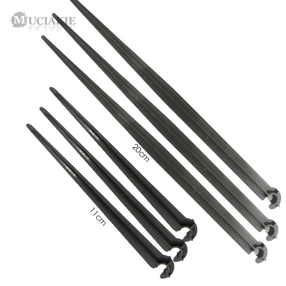 50pcs 11cm or 20cm Fixed Support Holder for 4/7mm Water PVC Hose Pin/Stake Fixed Drop Irrigation